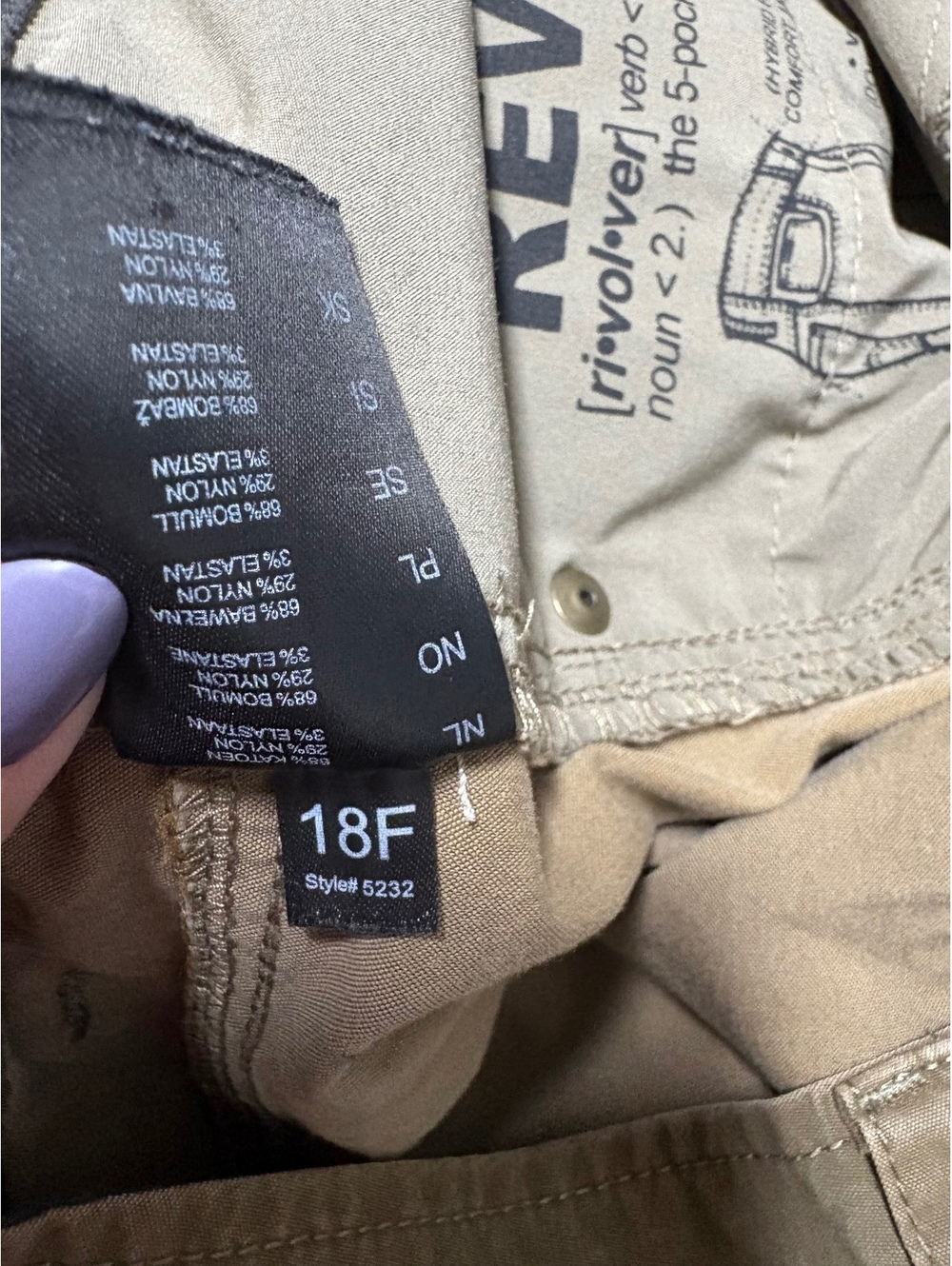 Kuhl Revolvr khaki pants 36 x 28 - Picture 4 of 11